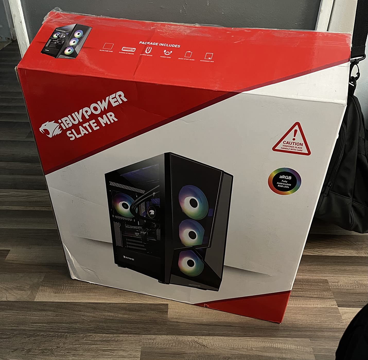 iBUYPOWER Element SE Gaming PC Desktop, AMD Ryzen 5 5500, AMD Radeon RX 6500XT 4GB, 16GB DDR4, 512GB NVMe SSD, Win 11 (ESA5R65XT04) customer photo 1