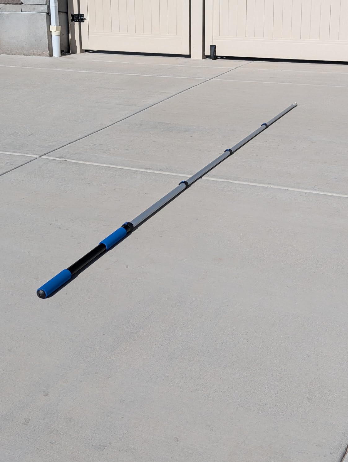 30FT Reach Solar Panel Cleaning Brush Kit with 5-24FT Telescoping Pole, 40FT Hose, 20