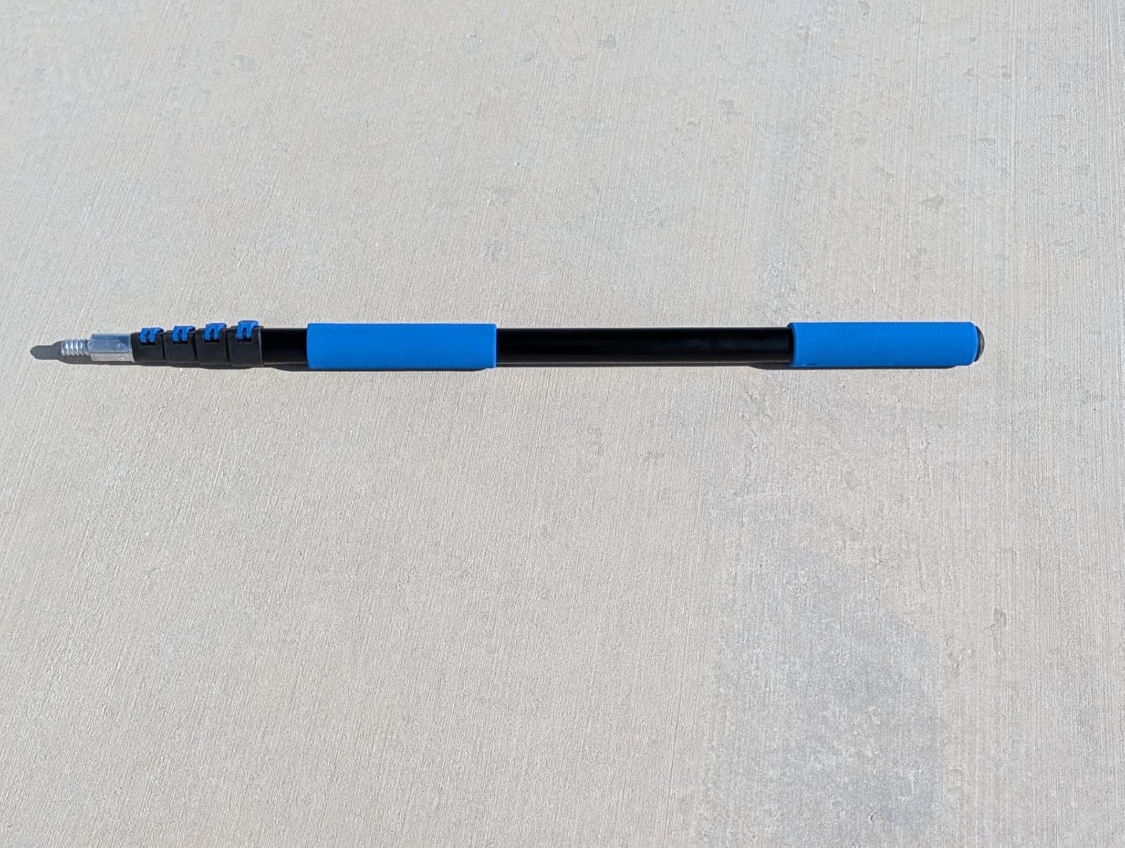30FT Reach Solar Panel Cleaning Brush Kit with 5-24FT Telescoping Pole, 40FT Hose, 20