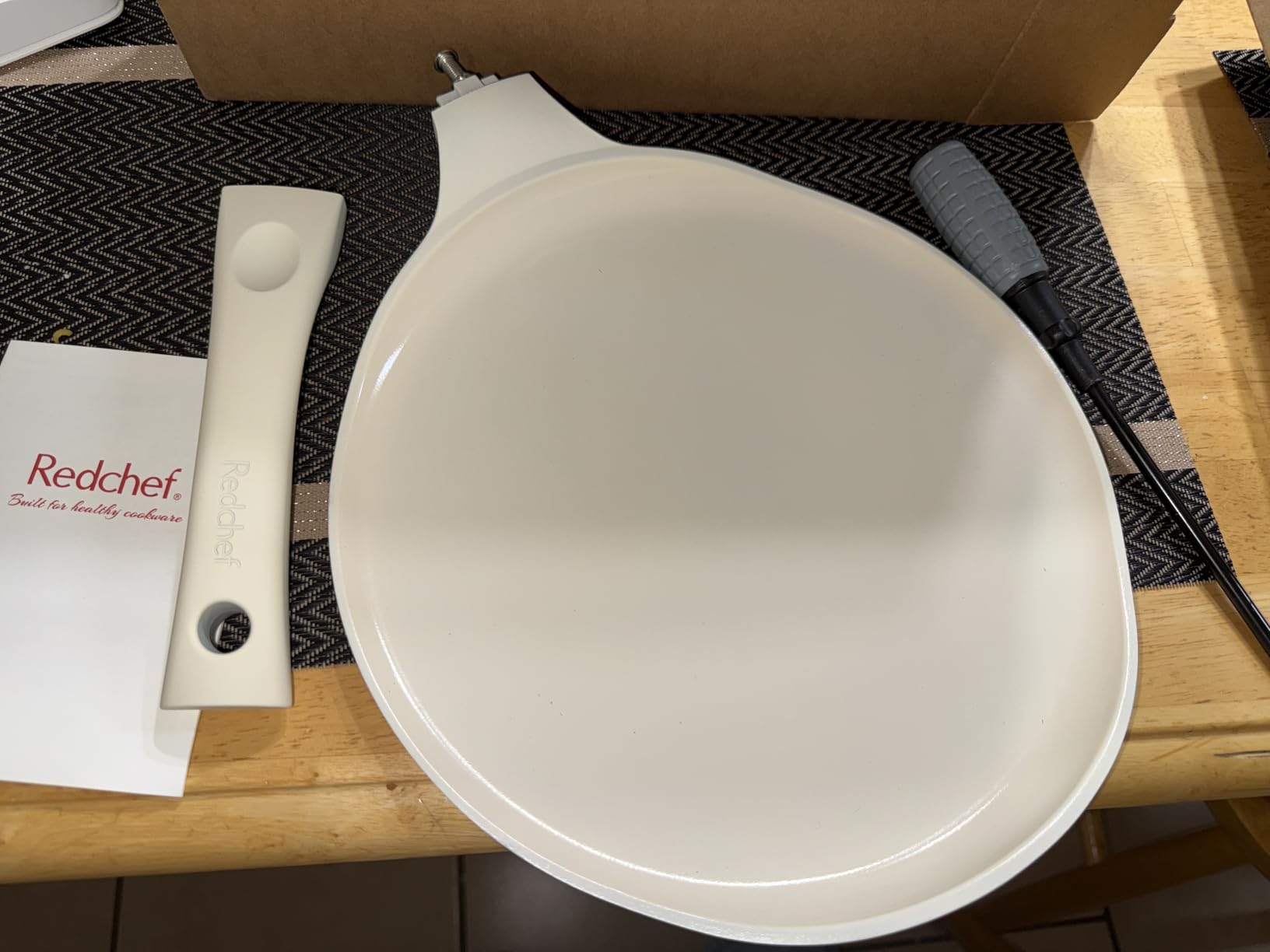 Redchef Crepe Pan Nonstick, 10 Inch Ceramic customer photo 2
