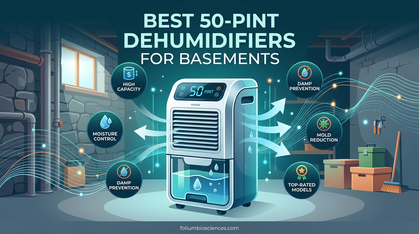 Best 50-Pint Dehumidifiers for Basements