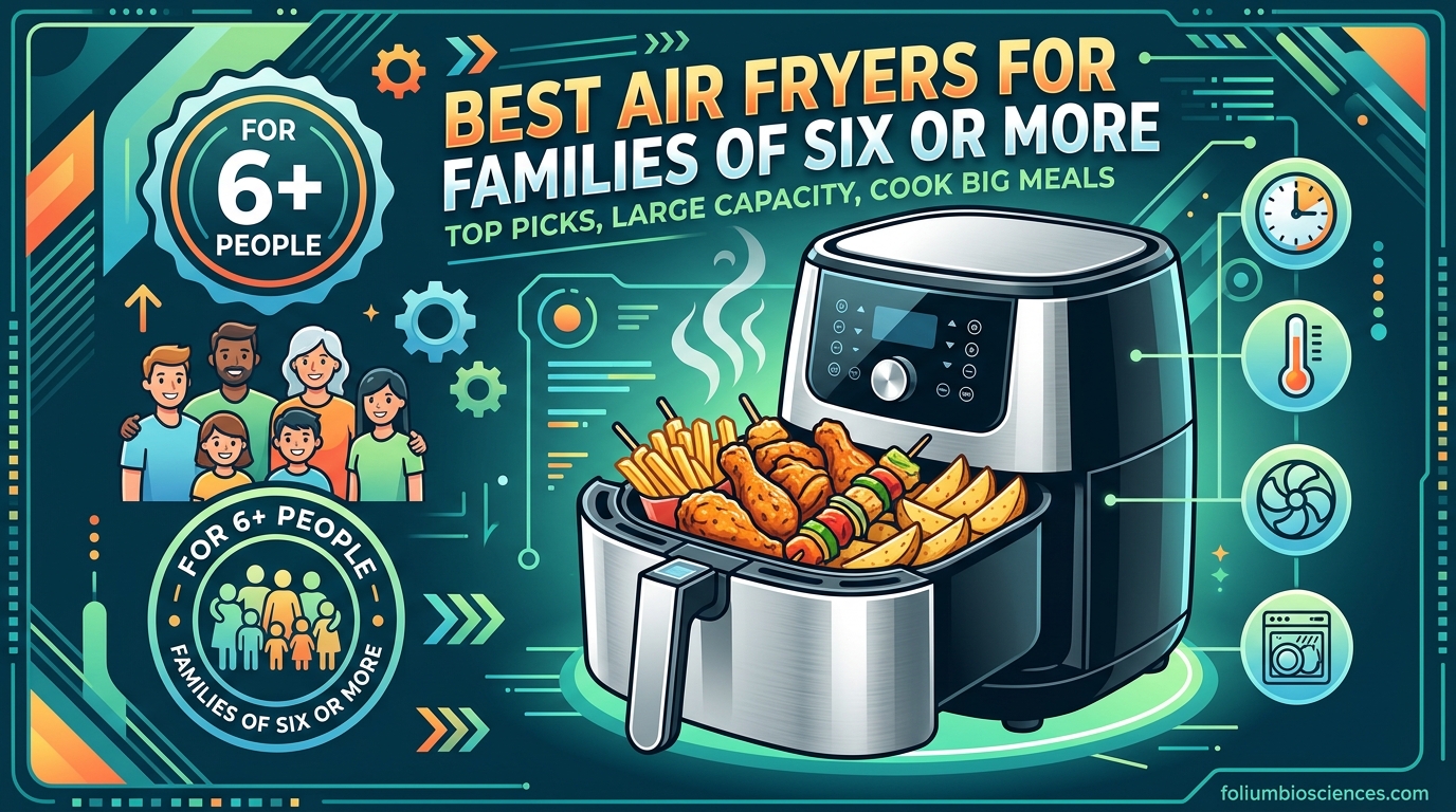 Best Air Fryers for Families of Six or More