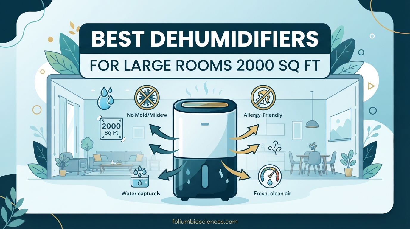 Best Dehumidifiers for Large Rooms 2000 Sq Ft