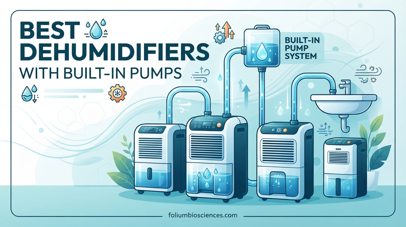 Best Dehumidifiers with Built-in Pumps