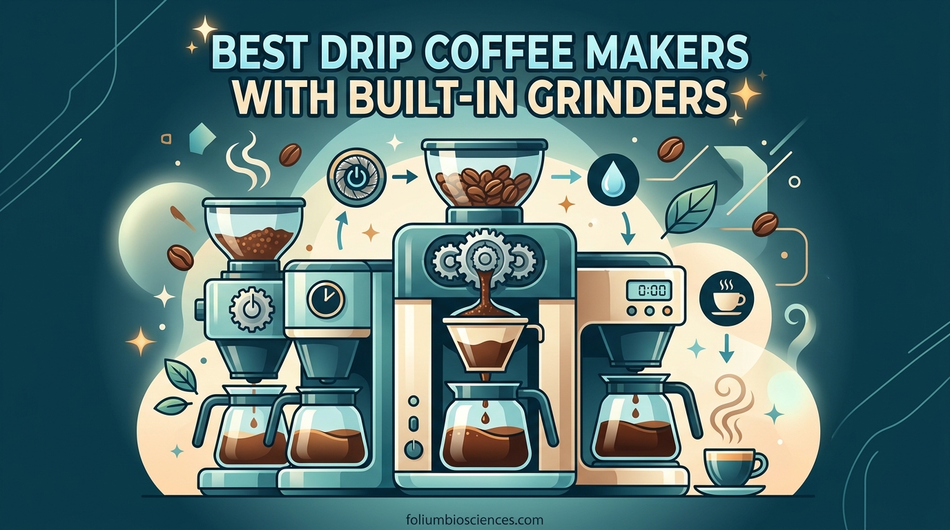 Best Drip Coffee Makers with Built-in Grinders