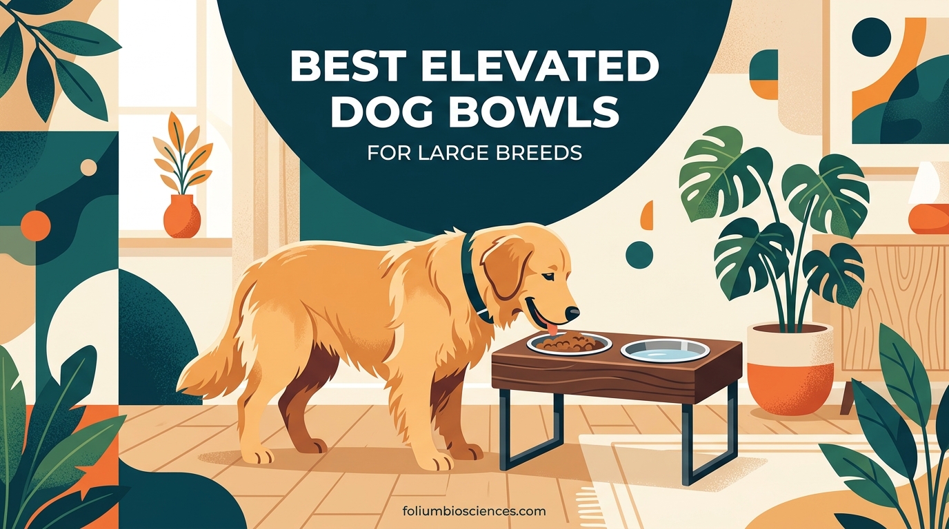 Best Elevated Dog Bowls for Large Breeds