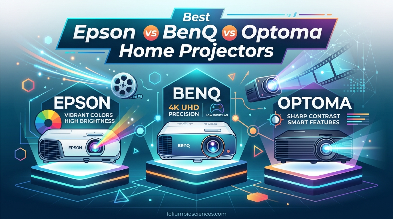 Best Epson vs BenQ vs Optoma Home Projectors