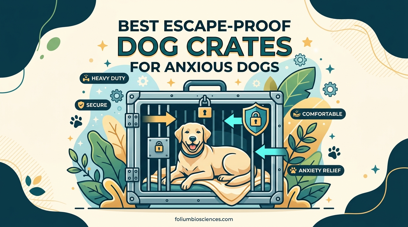 Best Escape-Proof Dog Crates for Anxious Dogs