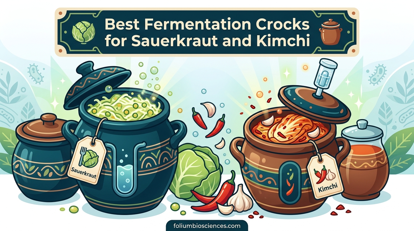 Best Fermentation Crocks for Sauerkraut and Kimchi