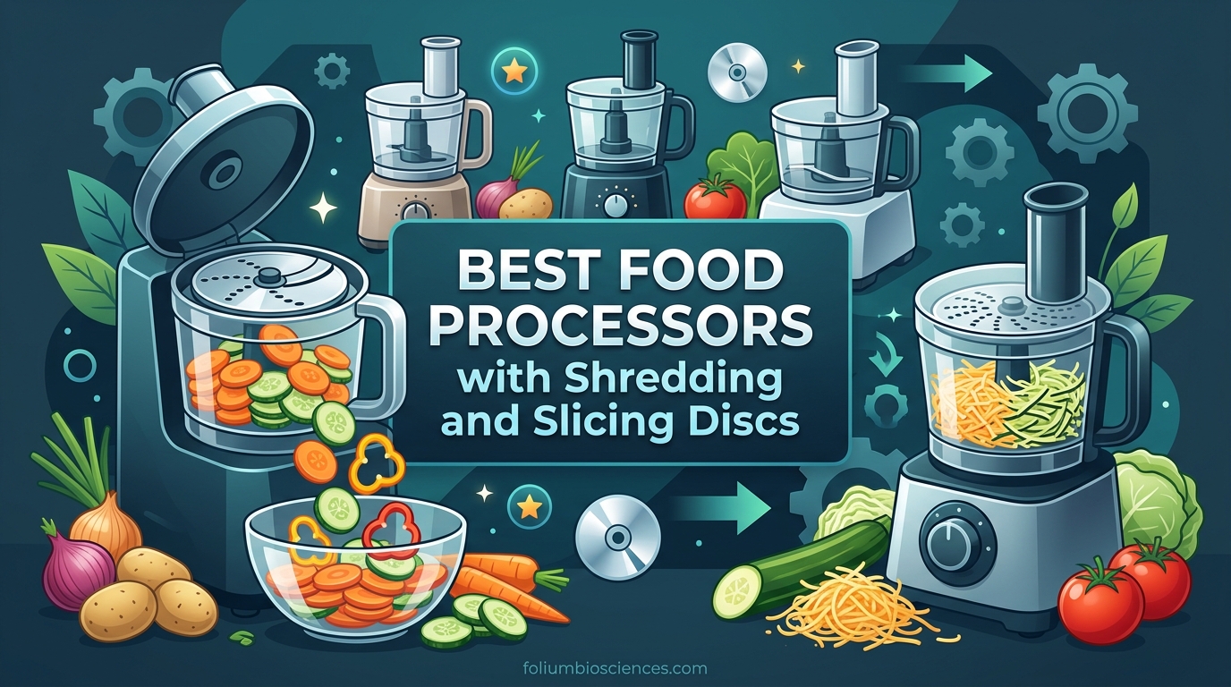 Best Food Processors with Shredding and Slicing Discs