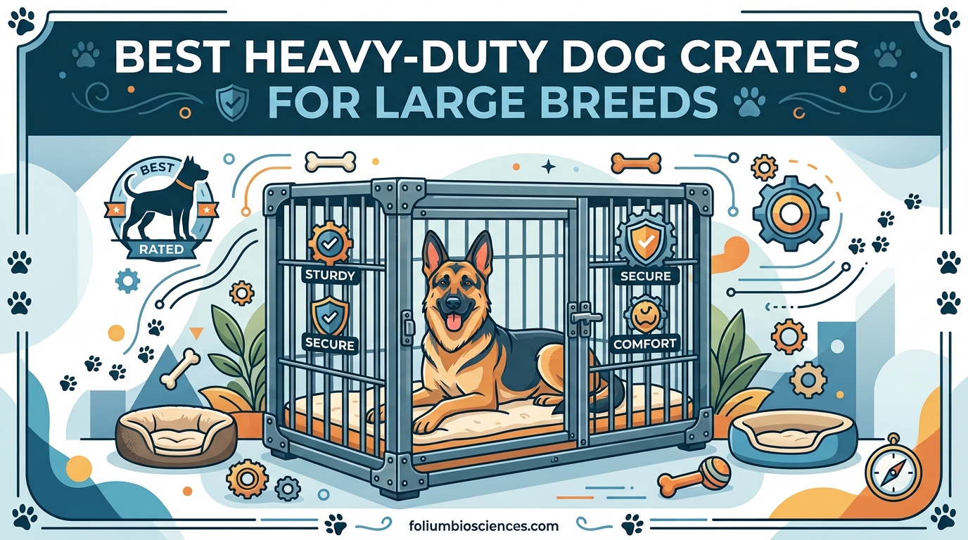 Best Heavy-Duty Dog Crates for Large Breeds