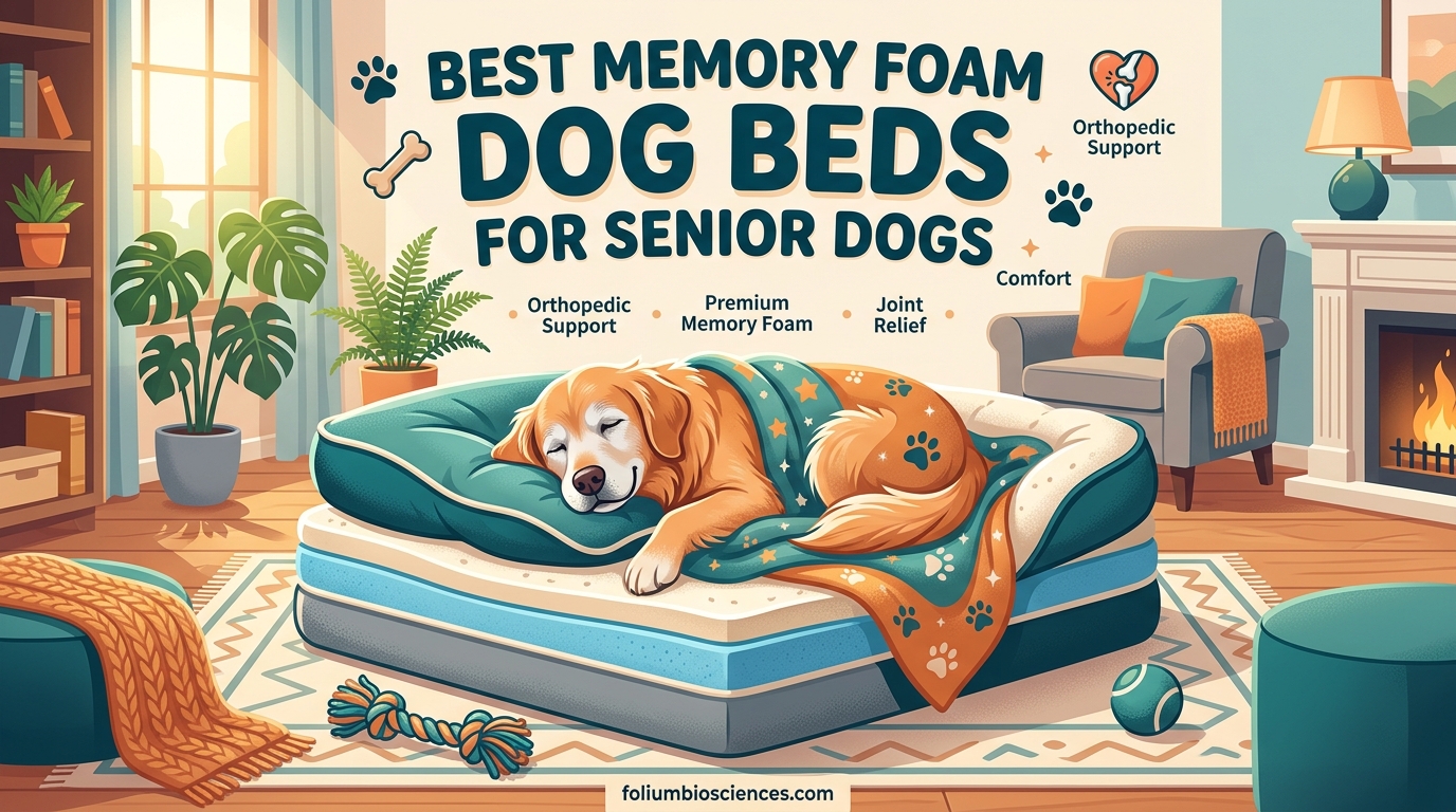 Best Memory Foam Dog Beds for Senior Dogs