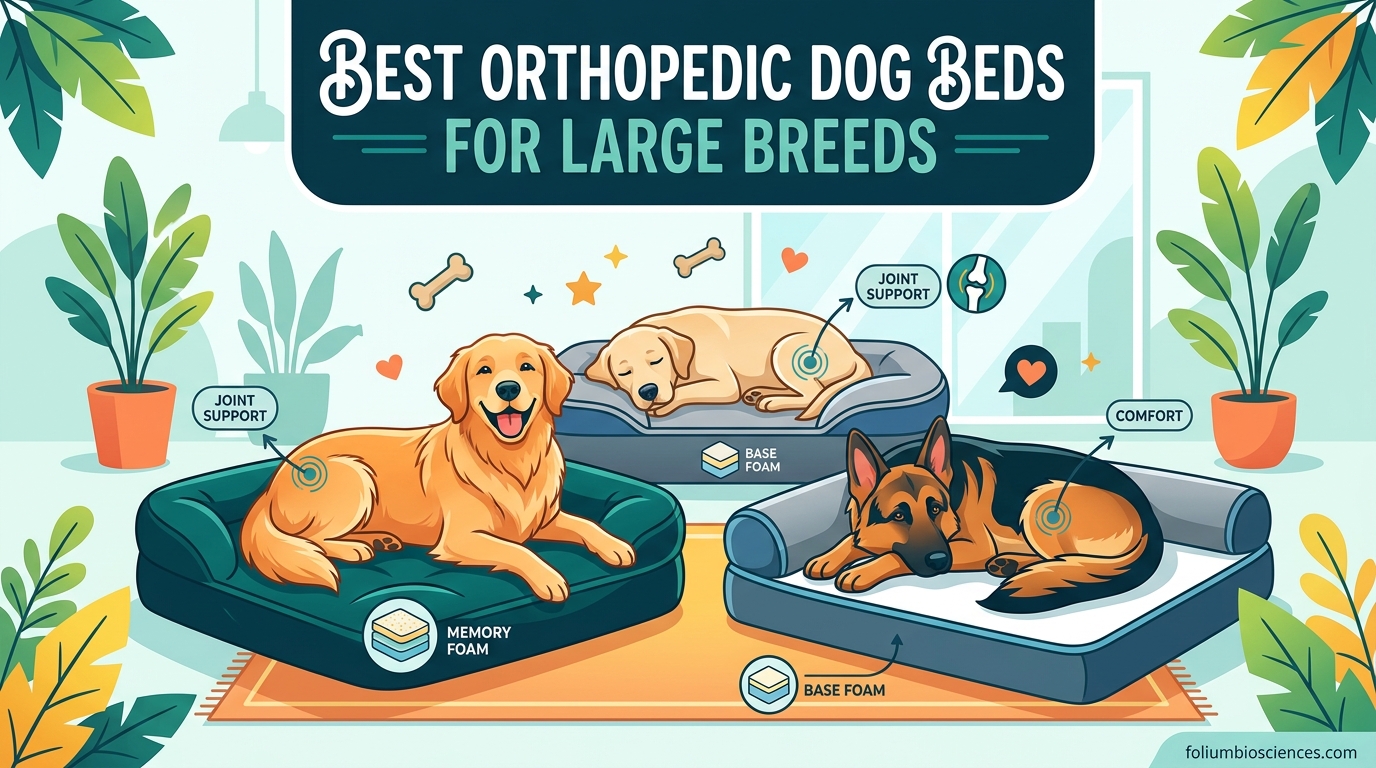 Best Orthopedic Dog Beds for Large Breeds