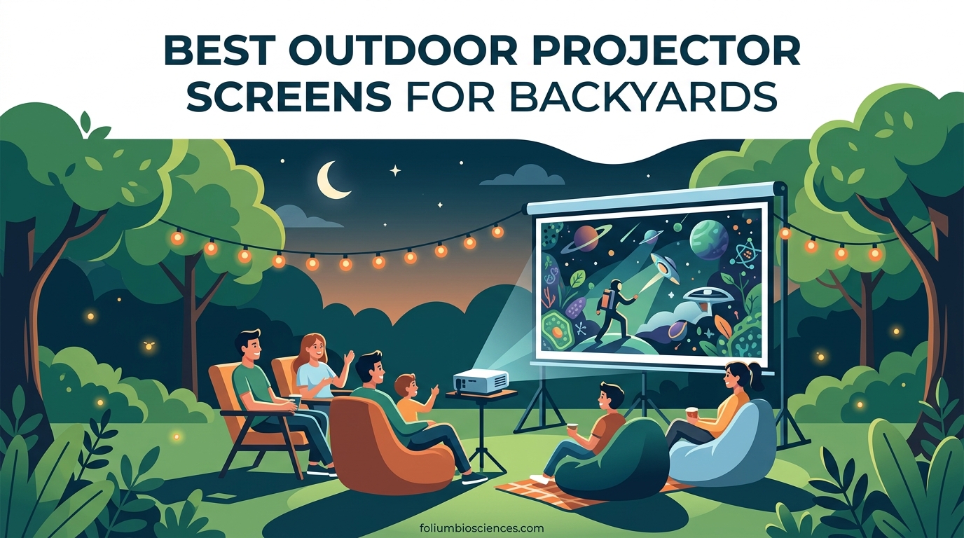 Best Outdoor Projector Screens for Backyards