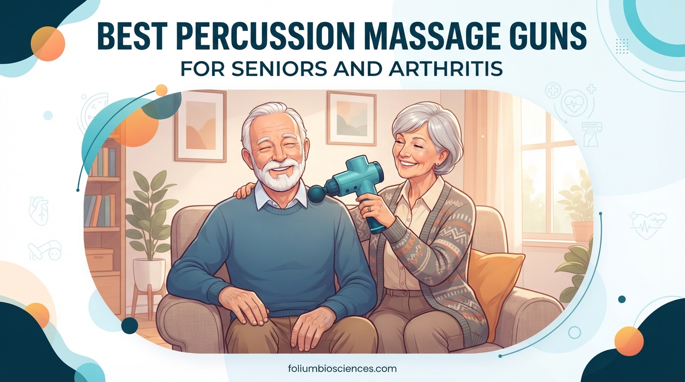 Best Percussion Massage Guns for Seniors and Arthritis