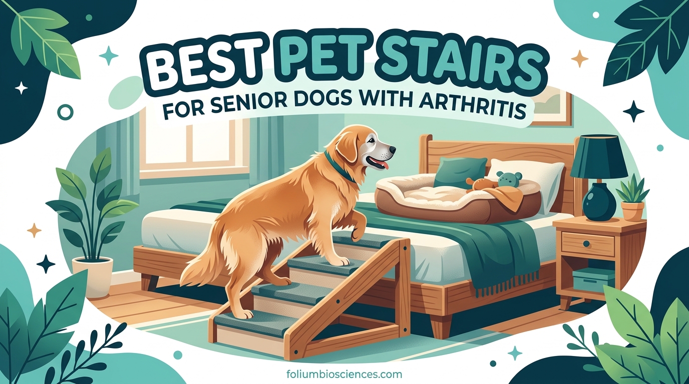 Best Pet Stairs for Senior Dogs with Arthritis in