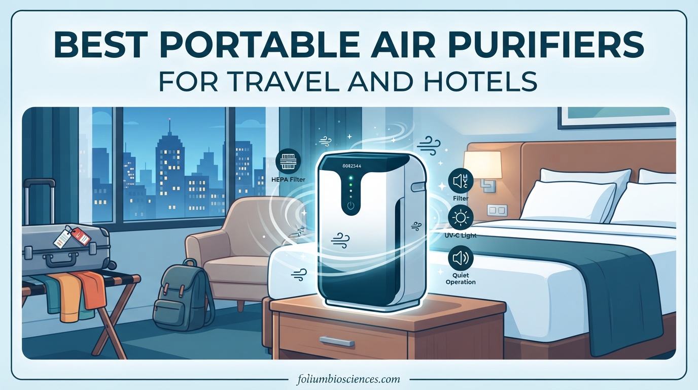Best Portable Air Purifiers for Travel and Hotels
