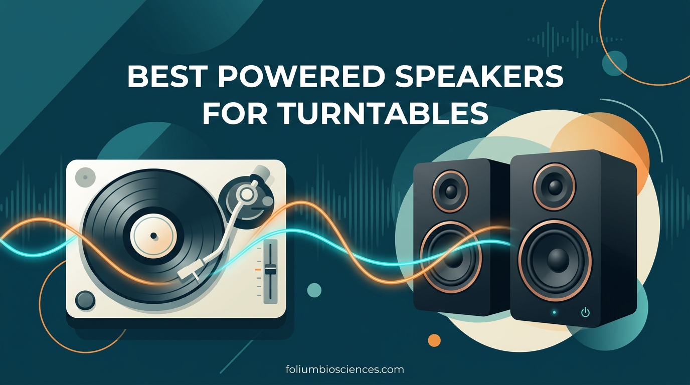 Best Powered Speakers for Turntables