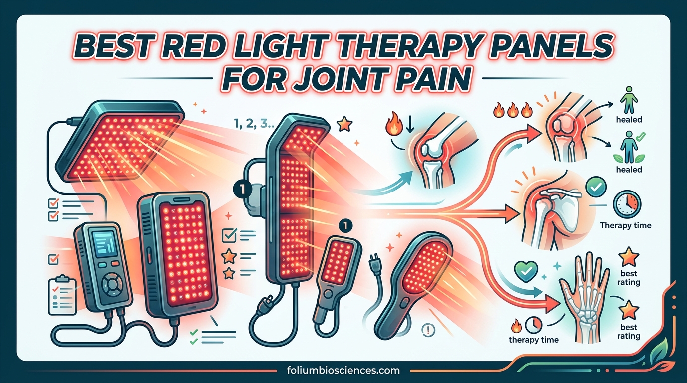 Best Red Light Therapy Panels for Joint Pain