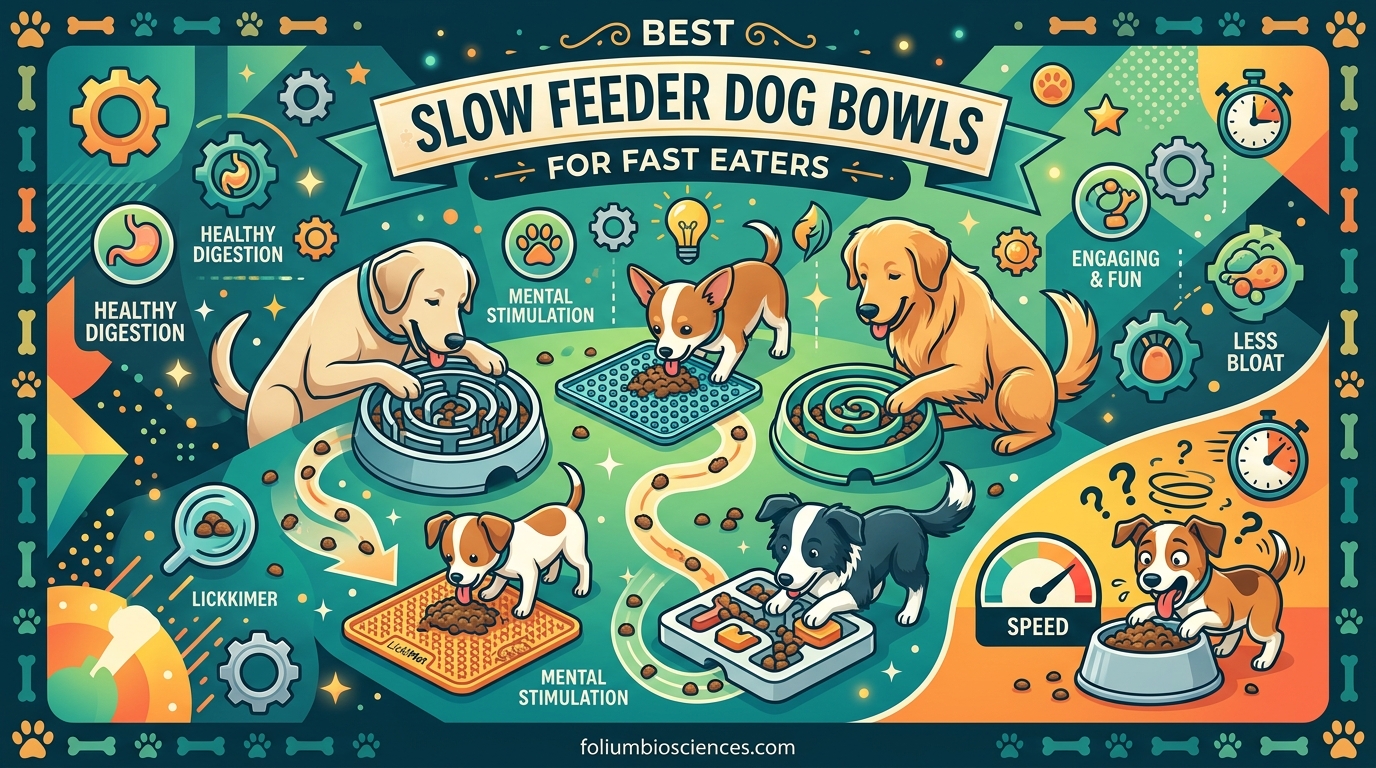 Best Slow Feeder Dog Bowls for Fast Eaters