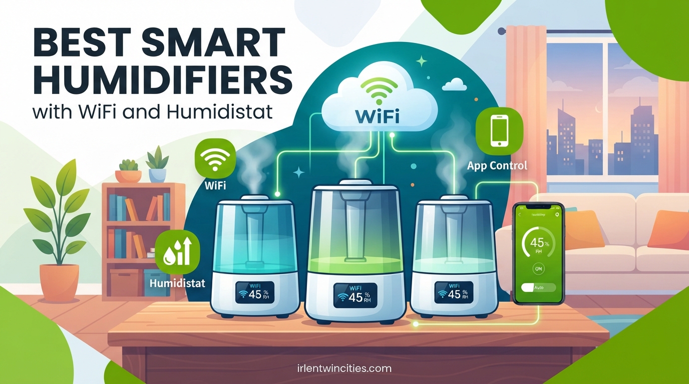 Best Smart Humidifiers with WiFi and Humidistat