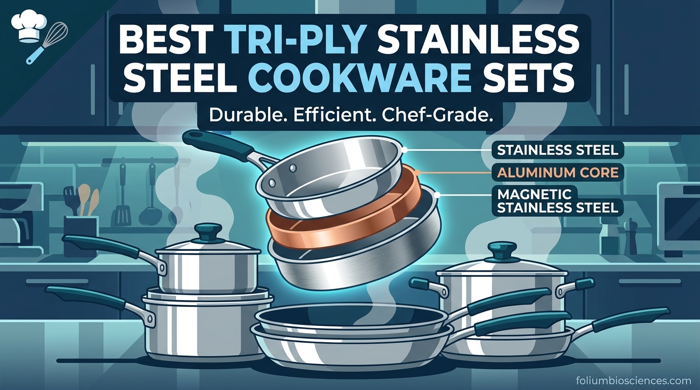 Best Tri-Ply Stainless Steel Cookware Sets