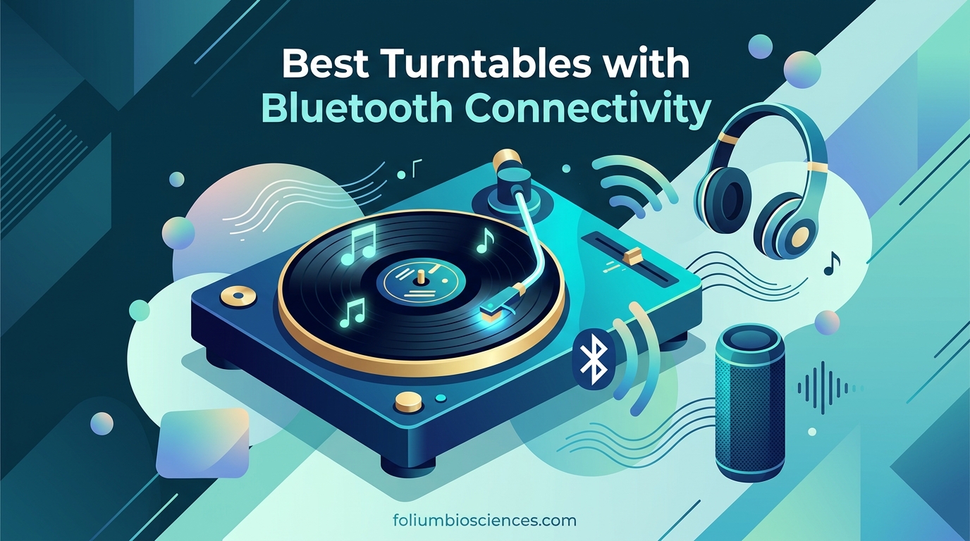 Best Turntables with Bluetooth Connectivity