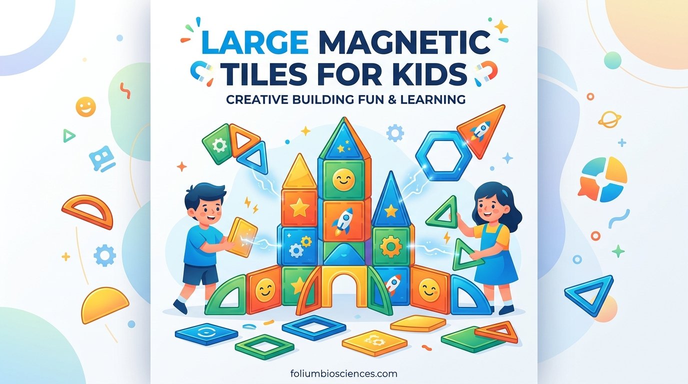 Best large magnetic tile sets for kids