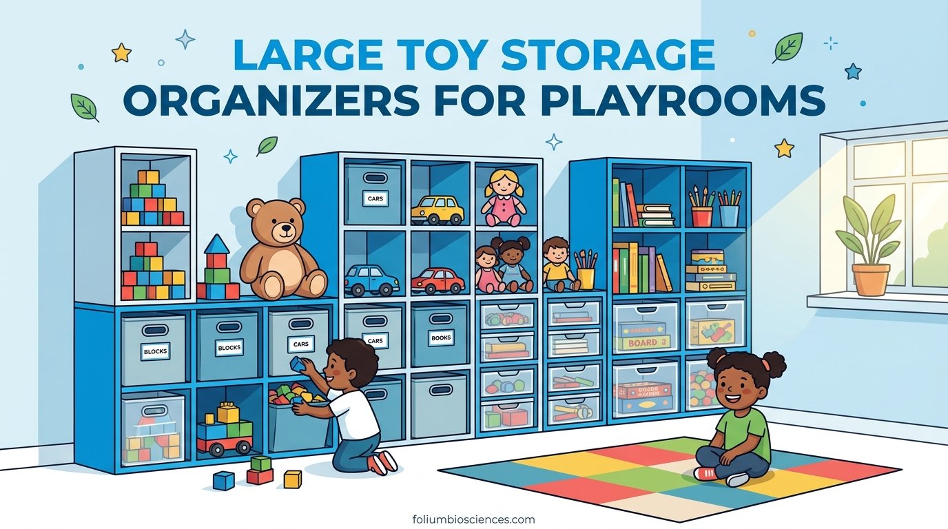 Best large toy storage organizers for playrooms