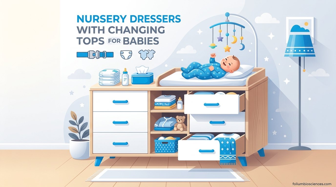 Best nursery dressers with changing tops for babies