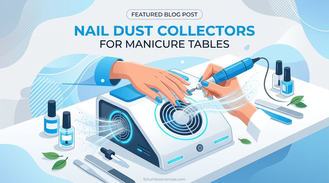 Best nail dust collectors for manicure tables