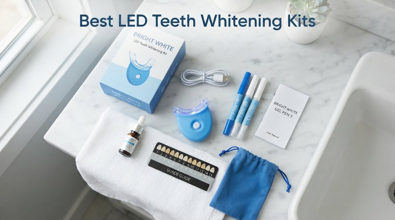 Best LED teeth whitening kits for home use