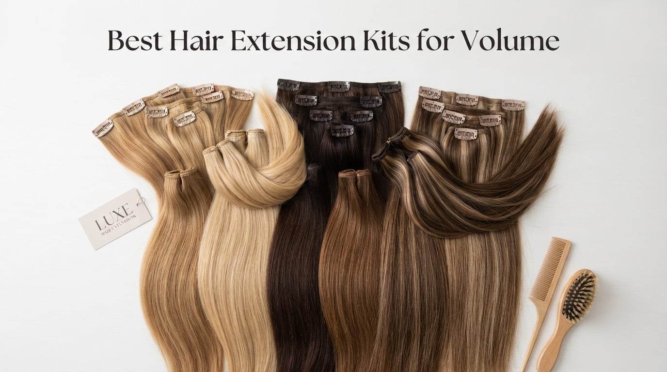 Best hair extension kits for volume