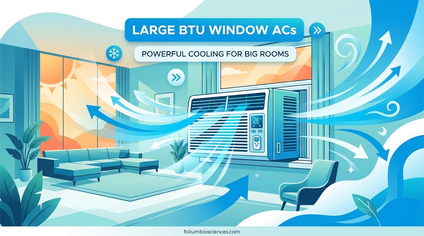 Best large BTU window air conditioners for big rooms