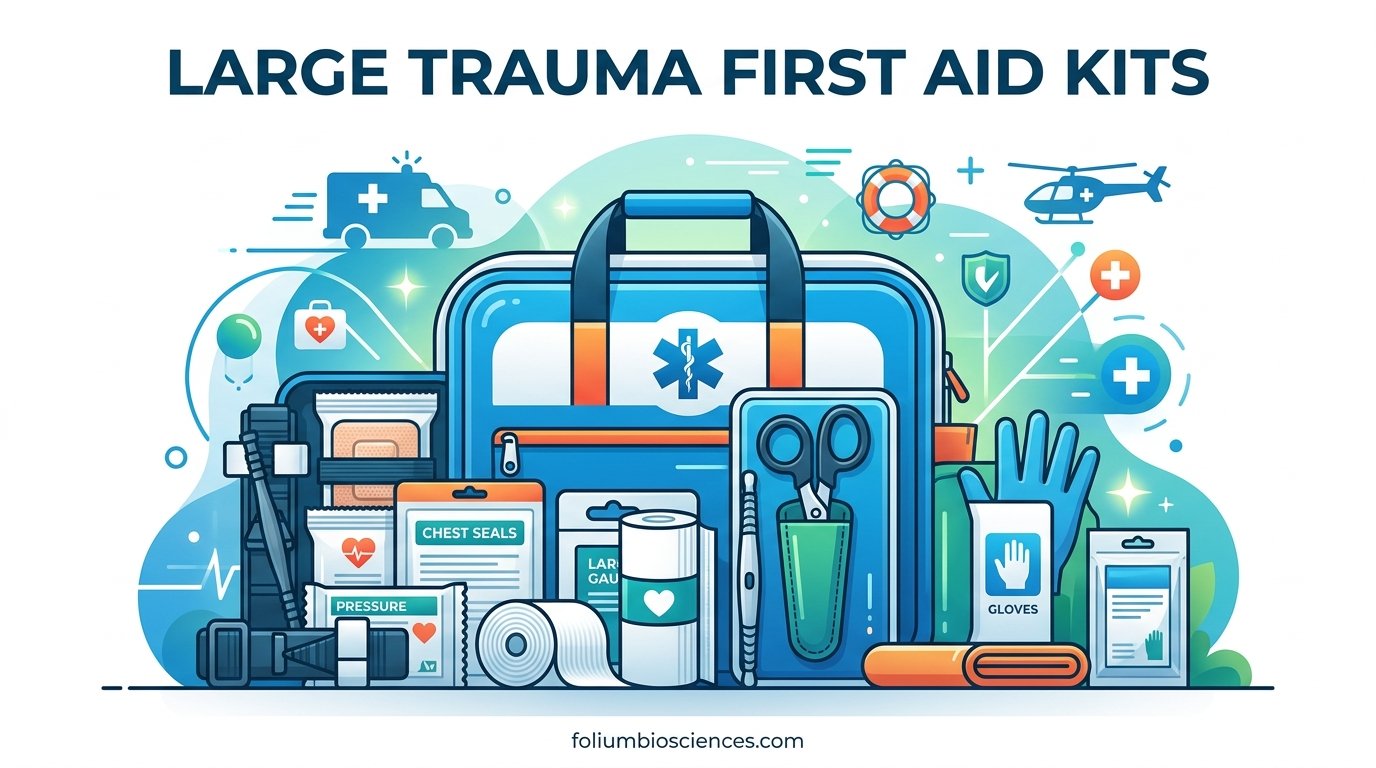 Best large trauma first aid kits for emergencies