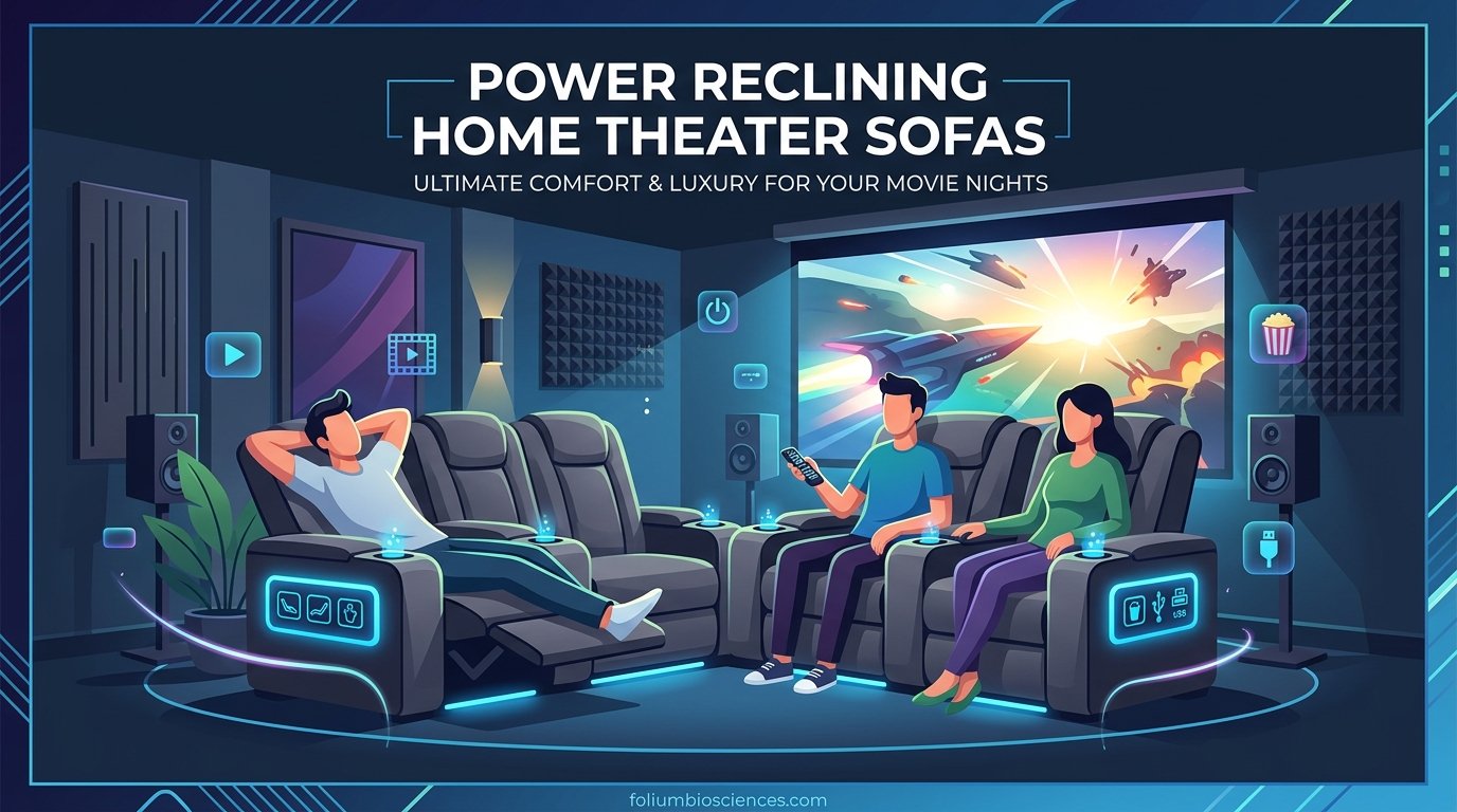 Best power reclining home theater sofas for media rooms