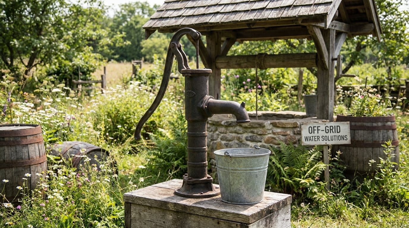 Best manual well pumps for off-grid homes