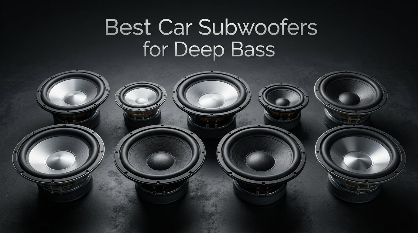 Best car subwoofers for deep bass