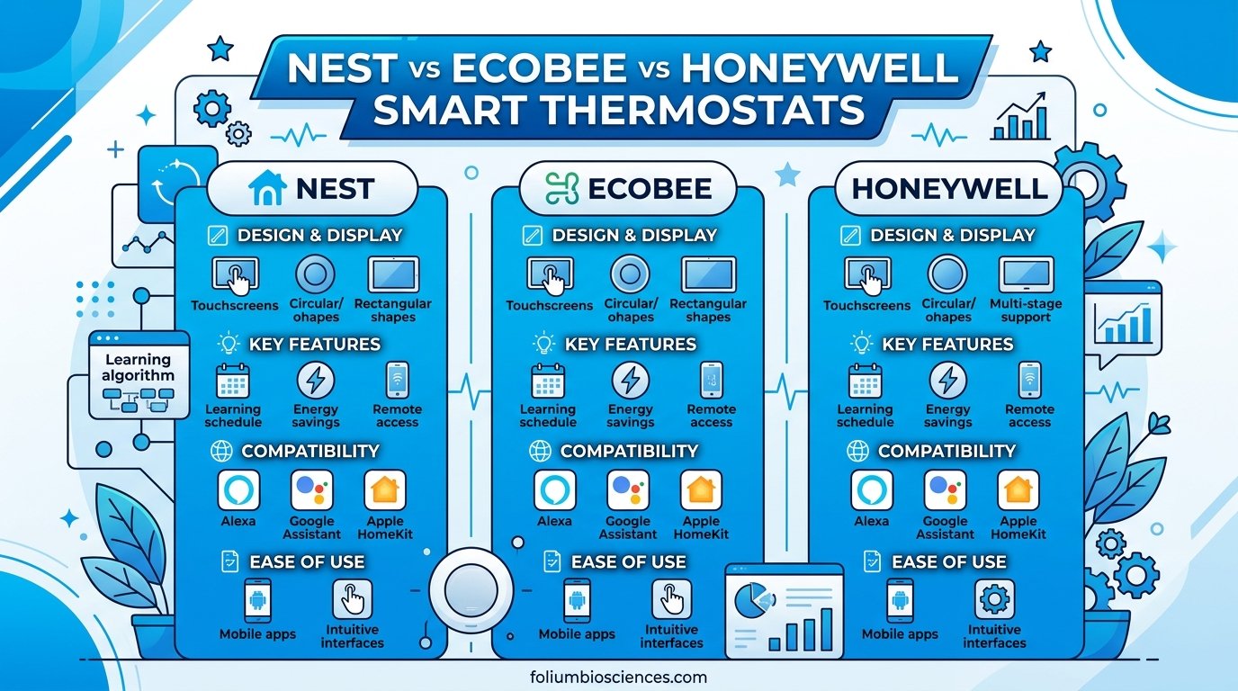Nest vs Ecobee vs Honeywell: best smart thermostats