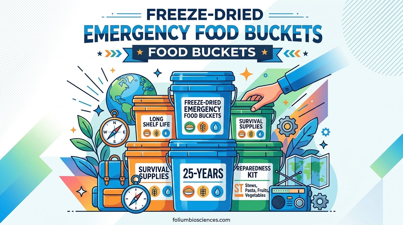 Best freeze-dried emergency food buckets for preppers