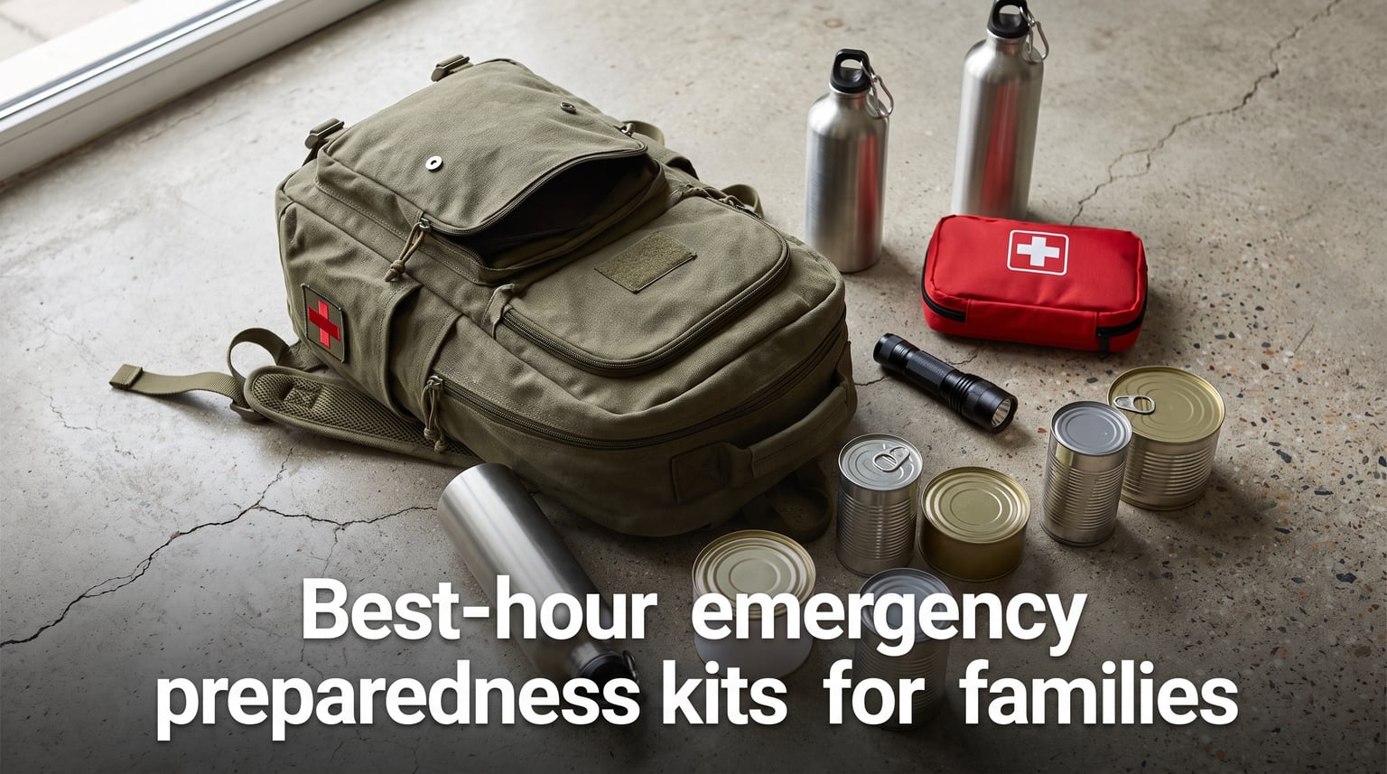 Best 72-hour emergency preparedness kits for families