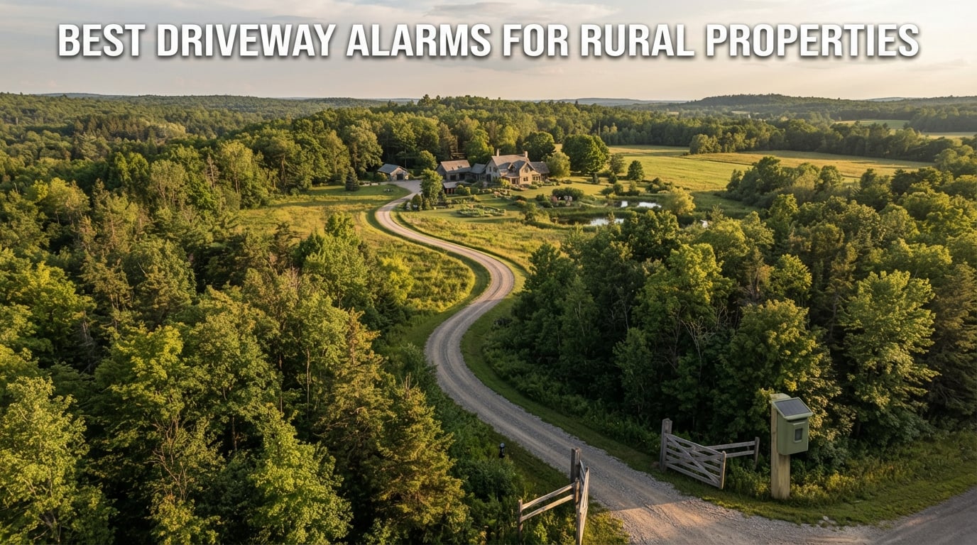 Best driveway alarms for rural properties