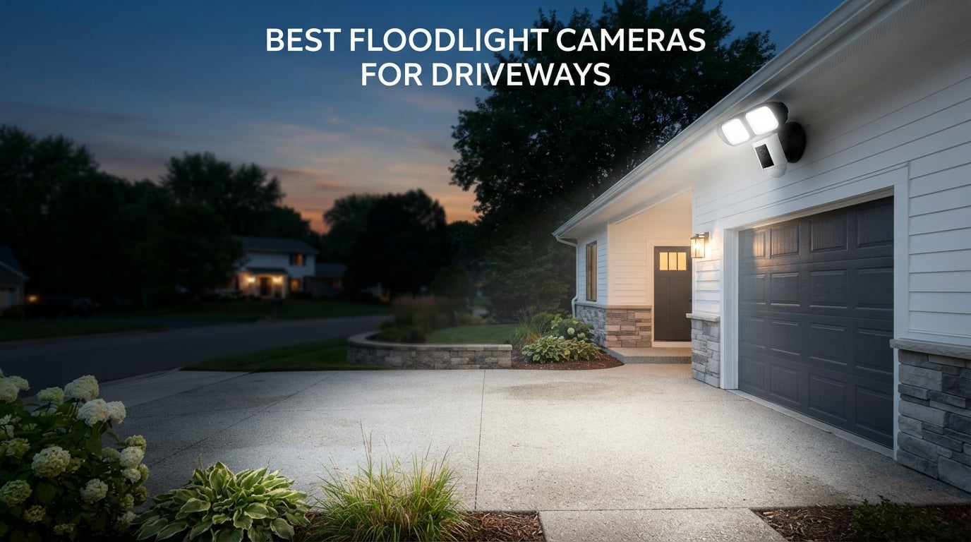 Best floodlight cameras for driveways