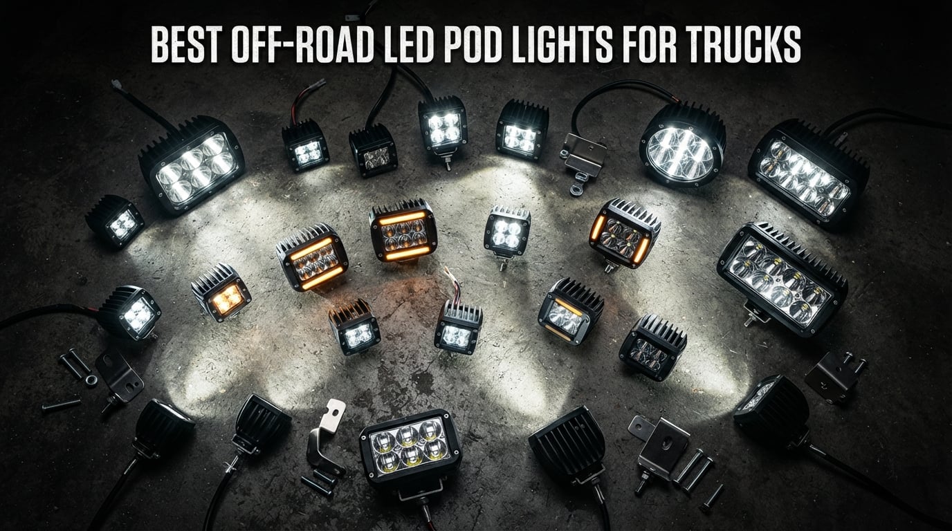 Best off-road LED pod lights for trucks