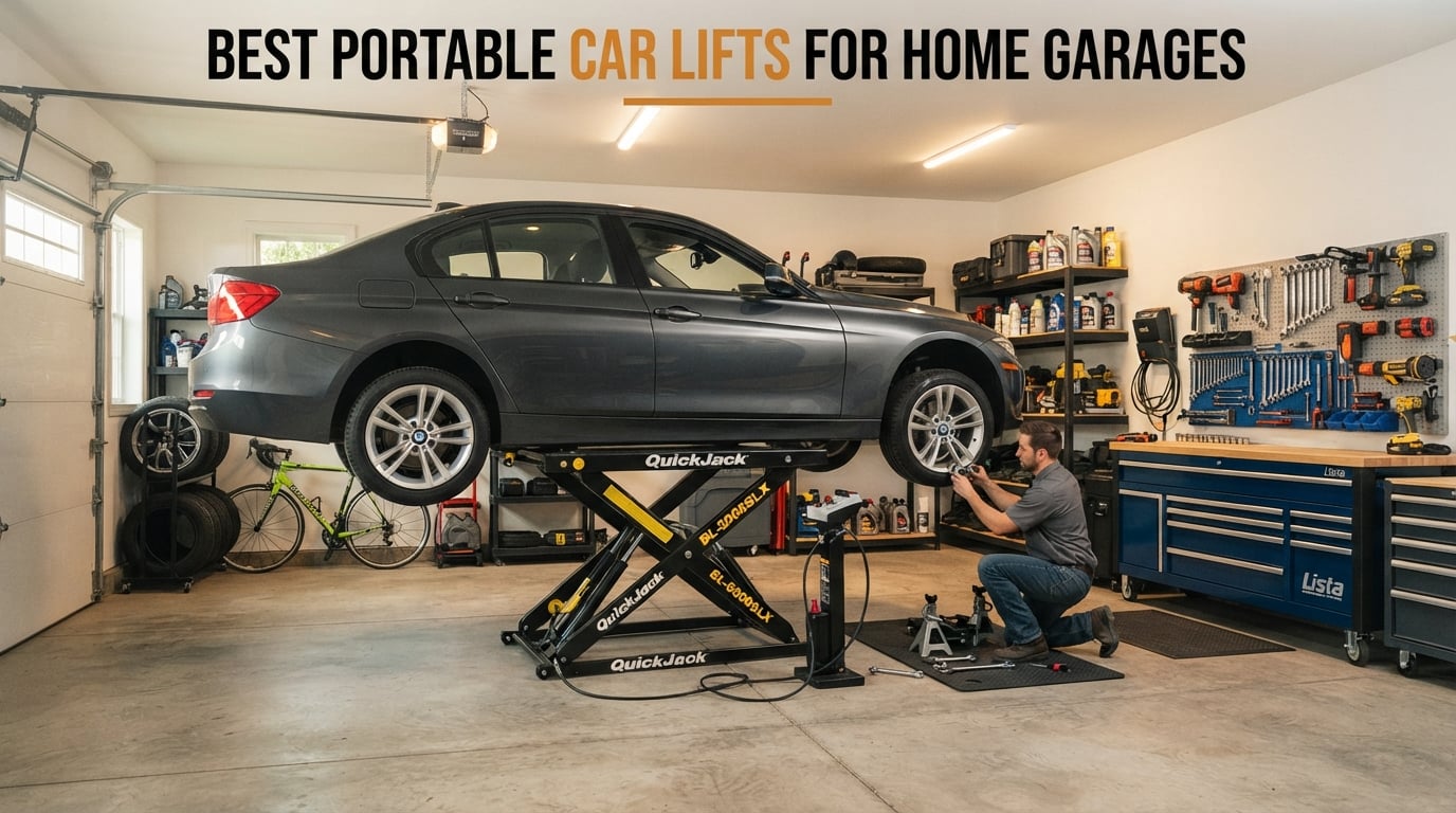 Best portable car lifts for home garages