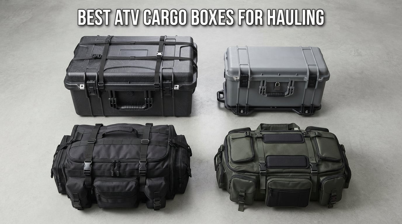 Best ATV cargo boxes for hauling