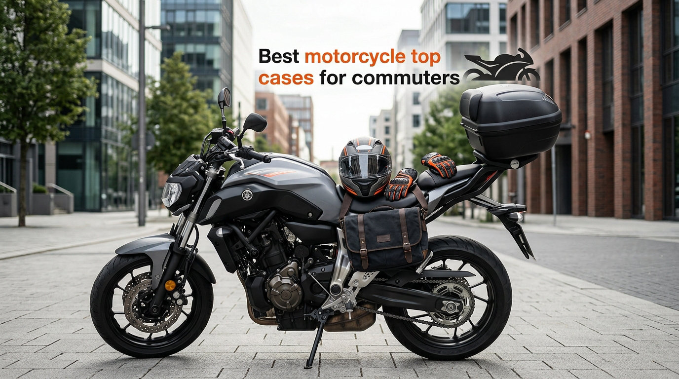 Best motorcycle top cases for commuters