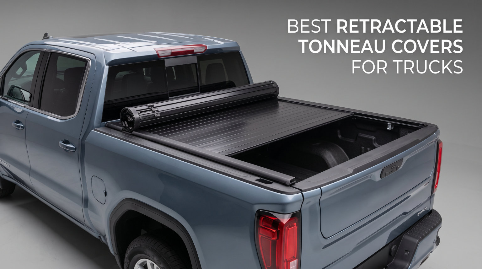 Best retractable tonneau covers for trucks