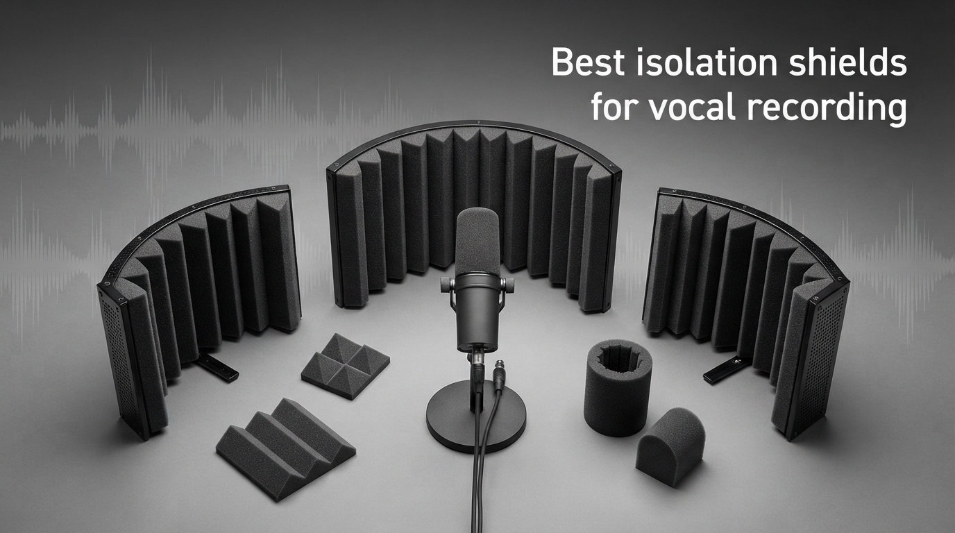 Best isolation shields for vocal recording