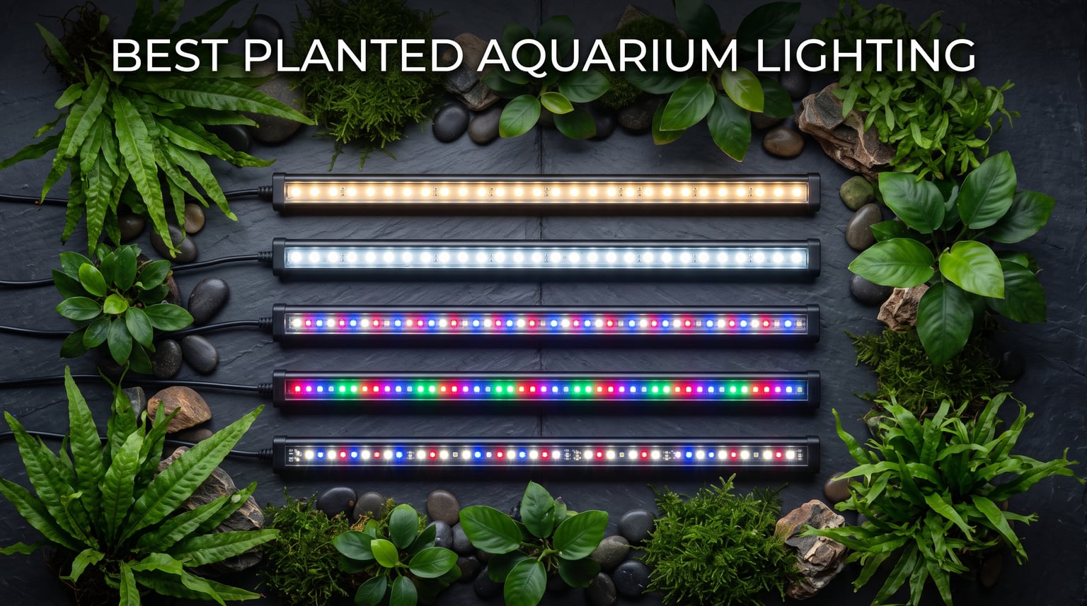 Best planted aquarium lighting for freshwater tanks